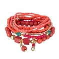 thumbnail image 1 of Riforla Stackable Bead Bracelets Ladies Mens Stretch Multilayer Bracelet Set Multicolor Jewelry Womens Jewelry E, 1 of 5