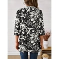 thumbnail image 7 of Anygrew Casual Lightweight Cardigans For Women Out Open Front Jackets 3/4 Sleeves, 7 of 7