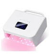 thumbnail image 2 of 2025 NEW 220W High-Power Rechargeable Nail Lamp - Professional Fast-Drying UV/LED Nail Dryer for Salons（Color: Pink ，Light Color: Red Light）, 2 of 5