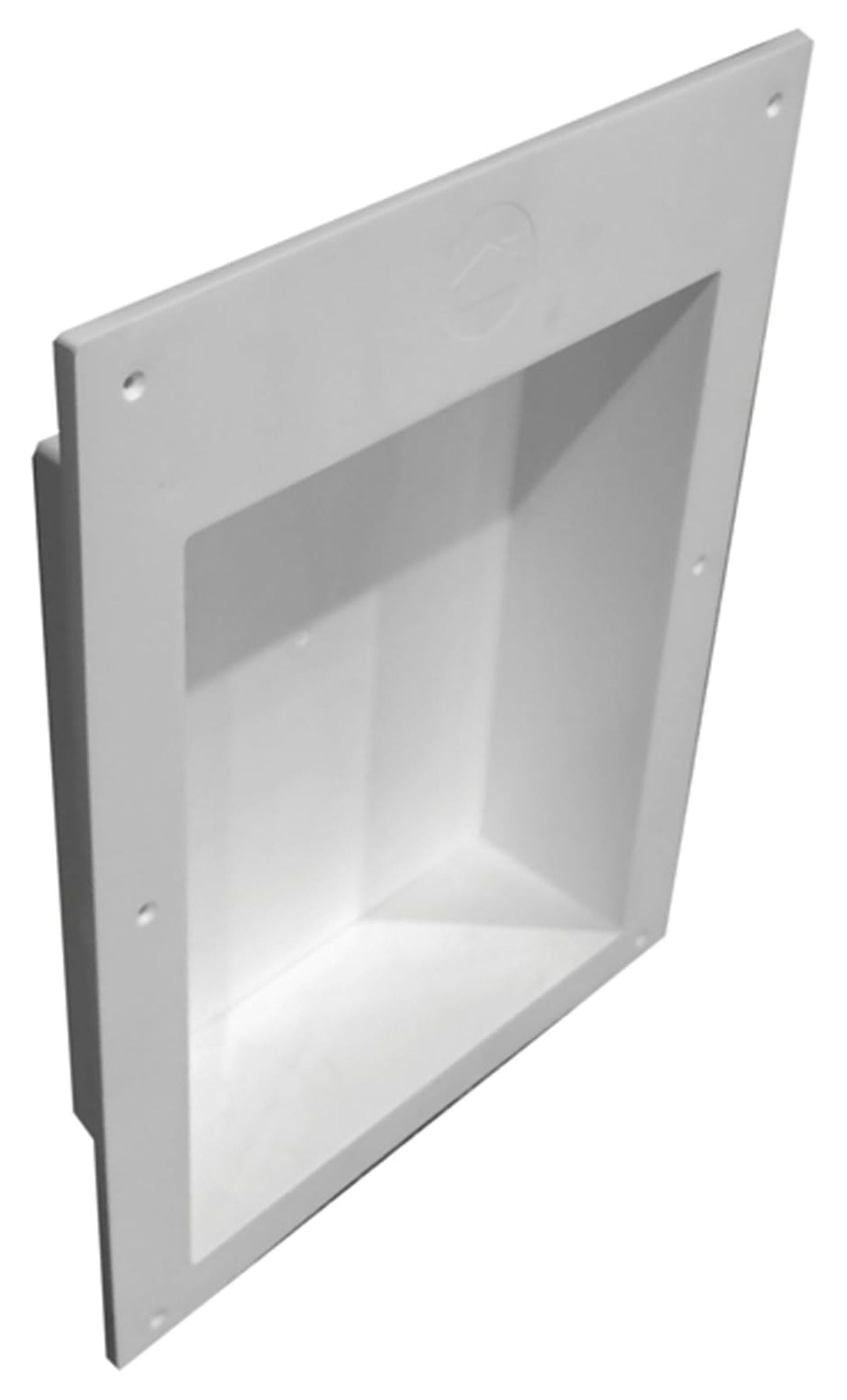 Saf-T-Duct Dryer Outlet Box, white