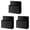 Black*3, variant on Black Magnetic Storage Cups Pack of 3, Chalk & Marker Holders with Strong Magnet, Wall-Mounted Organizer for Fridge, Whiteboard & Locker, Versatile for Pens, Erasers and Small Tools