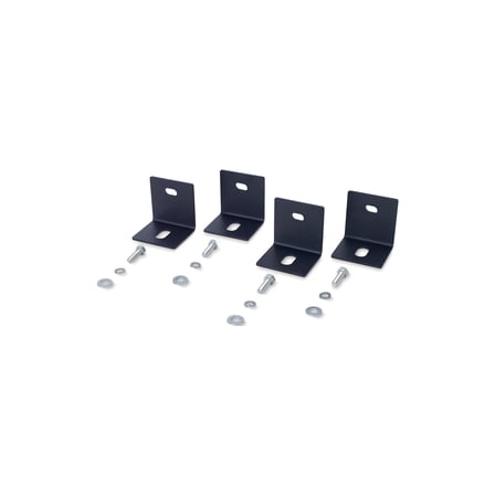 APC Bolt Down Kit - Rack bolt down kit - black - for NetShelter SX