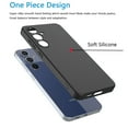 thumbnail image 5 of For Samsung Galaxy S25 FE Case Silicone Cover, Tekcoo Shockproof Rugged Soft Gel Rubber Ultra Slim Protective Cover Anti-Scratch Microfiber Lining Cute Phone Case for Galaxy S25 FE - Black, 5 of 9