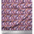 thumbnail image 1 of Soimoi Rayon Fabric Vegetable,Burger & Pizza Food Printed Craft Fabric by The Yard 42 Inch Wide, 1 of 3