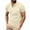 Khaki, variant on XuJwPNcy Mens Short Sleeve Shirts Summer Button up Casual T-Shirts Big and Talls Basic Solid Color Tops