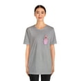 thumbnail image 3 of Pocket Peekaboo Pig Animal Lover Unisex Shirt, 3 of 4