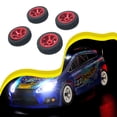 thumbnail image 3 of VONKY 4pcs RC Car Wheel Rim Tire Modification Parts For 1/28 Wltoys K969 RC Wheel Rim Tire RC Car Vehicle red 1Set, 3 of 6