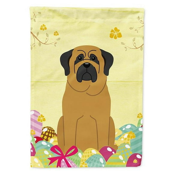 Caroline's Treasures BB6018GF Easter Eggs Mastiff Flag Garden Size , Small, multicolor