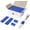 Blue, variant on ANHXN Standard Napkin Band, Paper Napkin Rings Self Adhesive