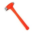 thumbnail image 2 of XtremepowerUS 1LB Dual Head Ball Peen, Dead Blow Hammer, Striking Flat 16oz, Orange, 2 of 5