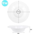 thumbnail image 3 of 60 Pack White Plastic Bowls, 12 oz Disposable Soup Premium Heavy Duty Dinner Bowl Dessert Salad for Wedding, Party, Catering, Christmas, and Everyday Use, 3 of 4
