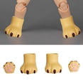 thumbnail image 3 of Accesorios para el Cuerpo de muñeca BJD Hugo 1 par Manos y pies amarillo, 3 of 10