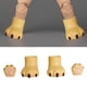 thumbnail image 4 of 1 Par BJD Muñeca Gato Manos Y Pies Cuerpo Accesorios para Ob11 1/12 de Acción DIY Juguetes para Niños Amarillo, 4 of 9
