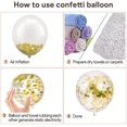thumbnail image 3 of Adorno Y Decoración Kit De Guirnalda De Globos De Oro Blanco, 100 Piezas De Arco De Globo De Confeti De Cromo Metálico Y Oro Blanco con Cinta De Globo para Boda, Cumpleaños, 3 of 5