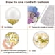 thumbnail image 3 of Adorno Y Decoración Kit De Guirnalda De Globos De Oro Blanco, 100 Piezas De Arco De Globo De Confeti De Cromo Metálico Y Oro Blanco con Cinta De Globo para Boda, Cumpleaños, 3 of 5