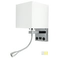 thumbnail image 2 of Applique Murale USB, Lampe de Chevet, Éclairage Simple de l'Hôtel à la Maison, Pratique pour la Chambre Studio, 2 of 8