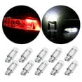 thumbnail image 1 of 10 Pcs T10 à Haute Luminosité pour Intérieur de Voiture, Remplacement 12V, Lumière Dôme Compensée LED, Voyant Indicateur, Lumières de Lecture, 1 of 8