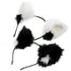 thumbnail image 2 of Diadema con orejas de gato, 2 uds., diadema para fiesta, tocado de Halloween, accesorio para disfraz de gato, 2 of 6