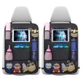 thumbnail image 1 of Car Backrest Protector Large Car Back Seat Organizer For Kids, Oxford, 1 of 5