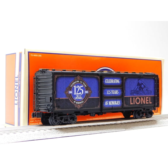 LIONEL 125th ANNIVERSARY PS1 BOXCAR O GAUGE 2526700