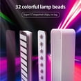 thumbnail image 4 of Barre Lumineuse 5W LED RGB Rythme Musique Son Son Contrôle Rythme Musique Lumière Fête Décoration Atmosphère Lampe Bande, Blanc, 4 of 9