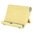 thumbnail image 1 of Support de Téléphone de Bureau Pliable Antidérapant, Support Mobile Pliant pour Téléphone, Support de Table pour Téléphone de Bureau, Support Pliant pour Cellulaire, Jaune, 1 of 4