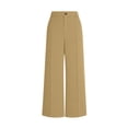 thumbnail image 6 of Bloomae Womens Wide Leg Dress Pants 2026 Business Casual Flowy Work Office Palazzo Pants High Waisted Slacks Trousers with Pockets, 6 of 8