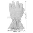 thumbnail image 2 of AURARMLET 1 Par Guantes De Limpieza Reutilizables Plata Para Cocina Con Protección Contra Calor Y Lavavajillas, 2 of 6