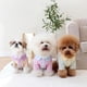 thumbnail image 3 of Stripe Shirts Dog Clothes Sweet Cotton Small Dogs Clothing Pet Outfits Cute Spring Summer Yorkies Blue Boy Ropa Para Perro ShopWise Round, 3 of 9