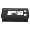 thumbnail image 4 of HUGFEGWE Universal Digital Display LCD 12V Battery Capacity Indicator Tester, Lithium Battery Voltmeter Without Alarm or Temperature Battery Testers ((10-100V) White + Temperature) U2537-7156, 4 of 7