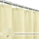 thumbnail image 2 of Cortinas de Ducha Beige Resistentes al Moho, Lavables, de Secado rápido, Tela Resistente al Agua, Cortina de Ducha para baño, caída de 180 x 200 cm con 12 Ganchos de plástico JM, 2 of 5