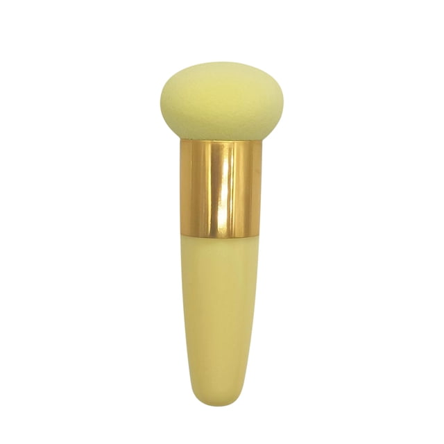 Fiudx Juego de Brochas de Maquillaje, Brocha de Esponja Suave para Una Aplicación Impecable, Brocha Compacta para Base Líquida En Crema para Retoques Rápidos, Herramienta de Belleza Versátil para Tod