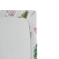 thumbnail image 2 of Ambesonne Modern Fitted Sheet, Pastel Colored Feathers, Twin Size, Multicolor, 2 of 2