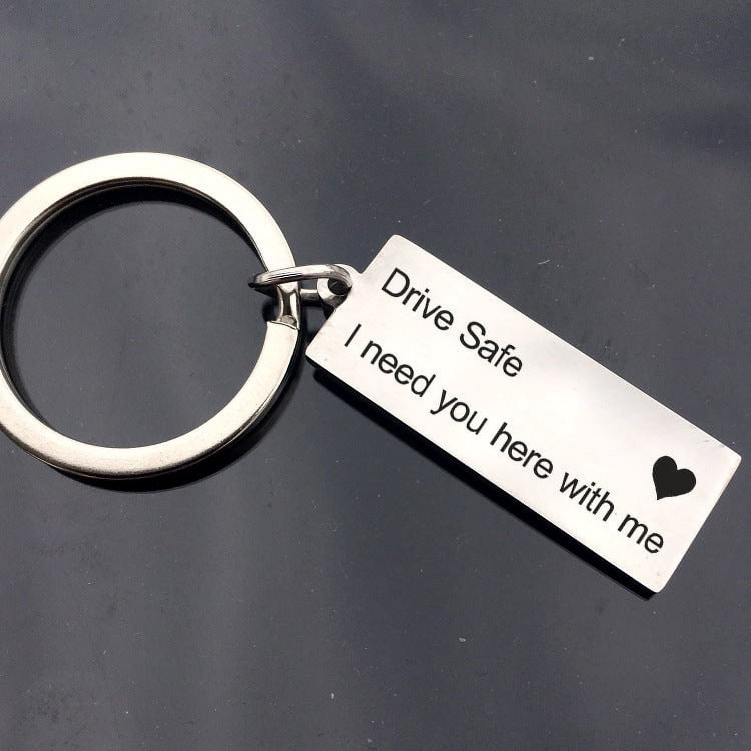 Drive Well Stainless Steel Key Ring Vacuum Plating