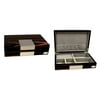 High Gloss Lacquered Valet Box - Ebony Finish - 9.75W x 2.5H in.