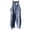 Blue, variant on Christmas Gifts Clearance! SHENGXINY Women Casual Striped Sleeveless Jumpsuit Loose Long Suspender Overalls Trousers Pockets Bib Pants Summer Fashion Plaid Romper