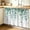Sage Green, variant on Pink Grey Striped Cabinet Curtain 35"Wx35"L,Dustproof Under Sink Skirt W/ Self Adhesive Tape,Geometric Vertical Stripes Minimalist Cabinet Curtain Cover for Kitchen Sink,Bathroom Vanity,Laundry Room
