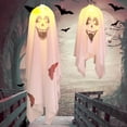 thumbnail image 5 of Halloween Decorations Halloween Ghost Decorations Halloween Light Up Hanging Ghosts Cute Spooky Fall Halloween Ornaments Gifts Spooky Yard Tree Halloween Decorations Outdoor,Party Decor, 5 of 7