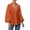 Red, variant on Womens T Shirts, French Polka Blouse With Half Open Collar And Relaxed Puffy Long Sleeves For Top Women Loose Red L