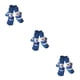 thumbnail image 5 of Methold 4 piezas de zapatos reflectantes para mascotas, bonitas botas de lluvia y nieve de algodón, conjunto de calcetines impermeables, cubierta de Type1 NO1 Methold CBP384086, 5 of 6