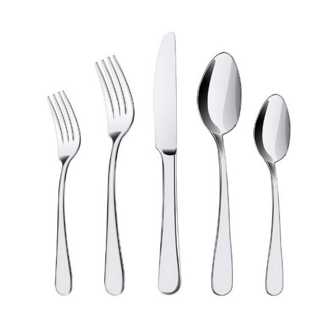 Elegant Design Cutlery Set, Suitable For Kitchens Restaurants Party And Everyday Meals, Service For 4 Including Knife Fork Spoon, Smooth Edges With Healthy Material