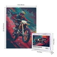 thumbnail image 4 of 500 PCS 500 Pcs Jigsaw Puzzles For Adults Brave Off Road Racer,Funny Artwork For Adults,Relieve Stress And Enjoy The Fun Of Solving Puzzles,Modern Art Wooden Puzzle For Adults, 4 of 6