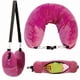 thumbnail image 1 of Almohada de viaje en forma de U con relleno, utilizable para equipaje, actividades al aire libre y soporte de viaje, ligera y portátil., 1 of 8