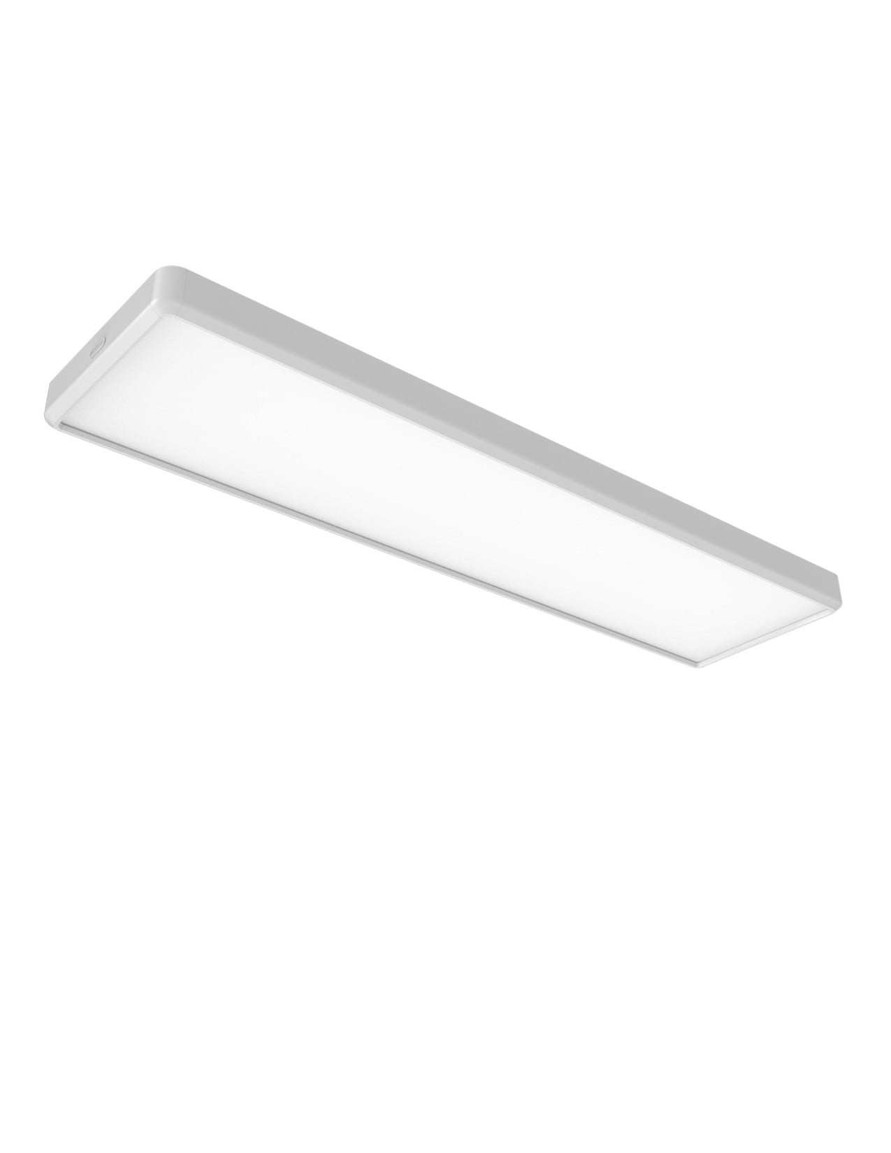 ETI 4 ft. x 12 in. White Modern LED Flush Mount Ceiling Light 4700 Lumen, 3CCT Color Preference, Dimmable, 120 Volt, C05016401A