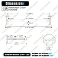 thumbnail image 2 of KOKOSIRI Hand Towel Bar Bathroom Towel Holder Rack Bath Towel Rails 16 Inch Brushed Gold B5005BG-L16, 2 of 9