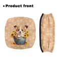 thumbnail image 2 of HELLHERO Corgi Sunflower Non Slip Back Cover with Breathable and Easy to Install Polyester Fabric, 2 of 7