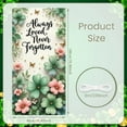 thumbnail image 2 of Floral Theme Memorial Banner Pink Butterfly Remembrance Display Green Flower Gold Star Sympathy Backdrop for Memorial Service Funeral Decoration Remembrance Ceremony, 2 of 9