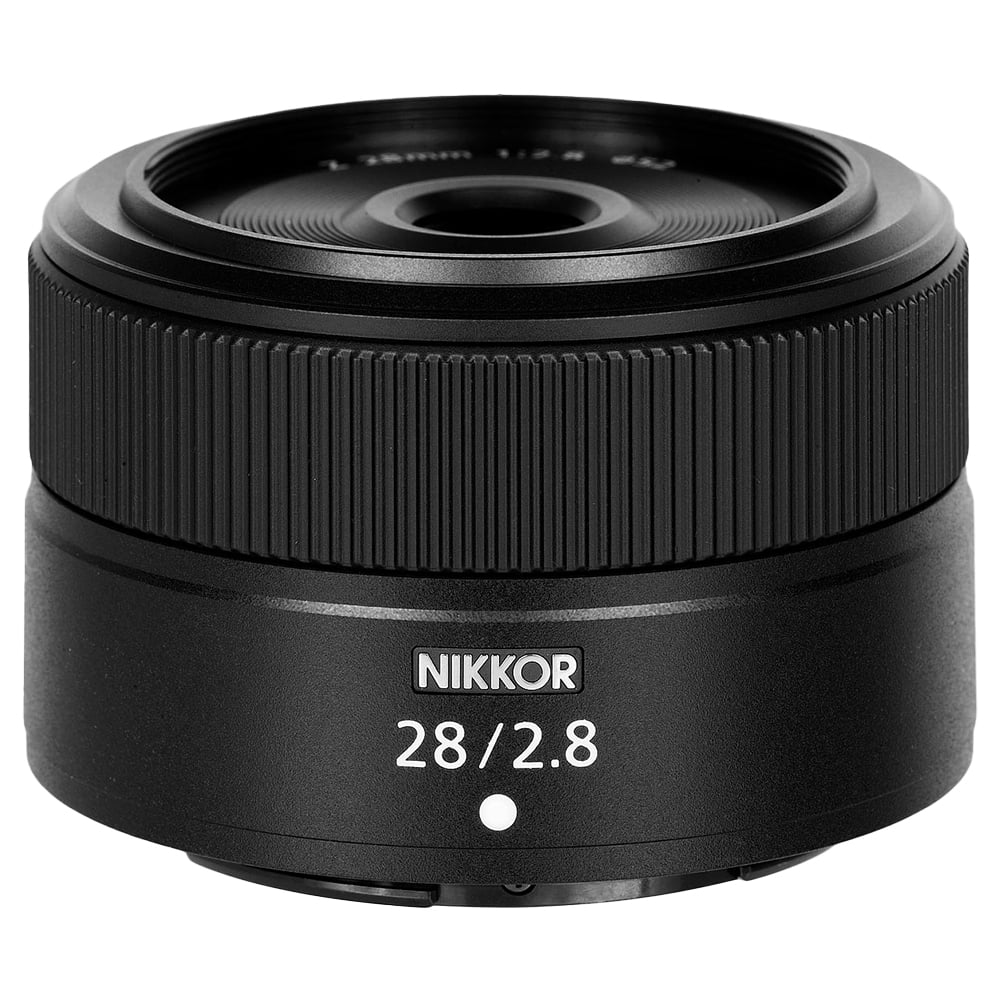 Nikon NIKKOR Z 28mm f/2.8 Lens - 8pc 64GB Memory Bundle + 1 Yr