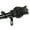 Black, variant on InStyleDesign  Artemis 1 inch Diameter Adjustable Curtain Rod