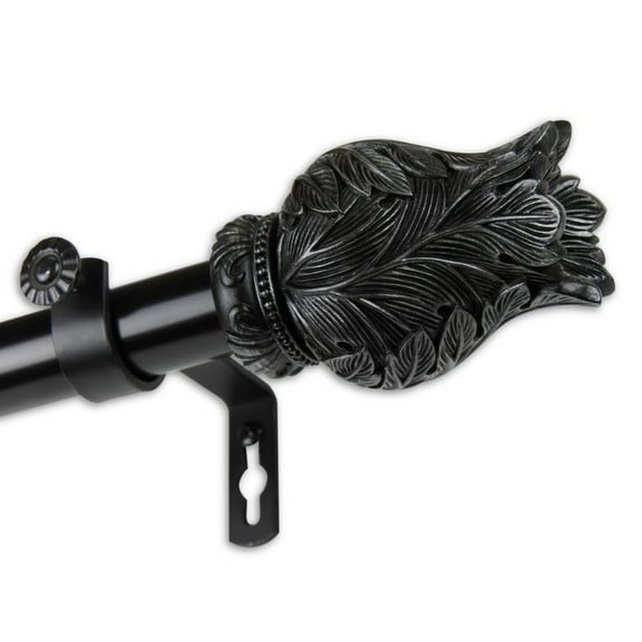 InStyleDesign Artemis 1 inch Diameter Adjustable Curtain Rod